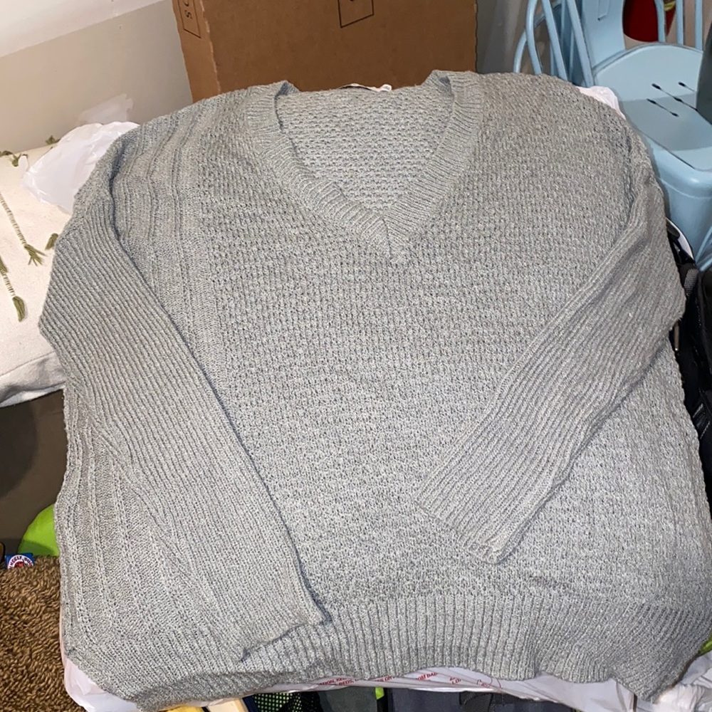 LUSH oversized Gray Sweater. Sz.S